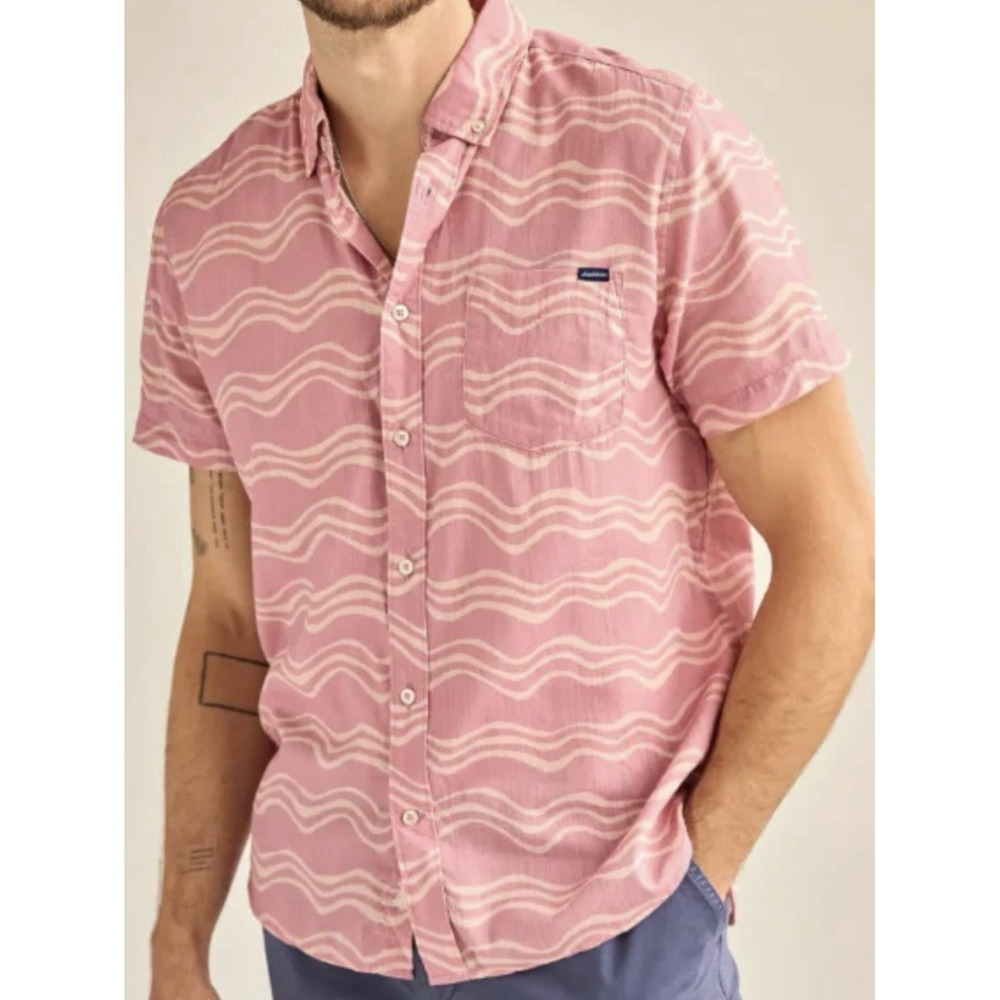 Chubbies Shirt Mens XL The Airwave Friday Resort Wear Short Sleeve New With Tags
